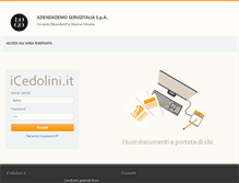 Tablet Screenshot of icedolini.com